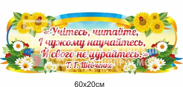 Плакат пластиковий Тарас Шевченко