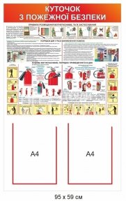 Куточок пожежної безпеки