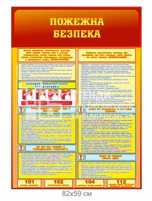 Пожежна безпека для навчального закладу