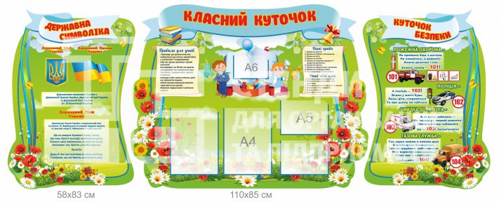 Комплект стендів 