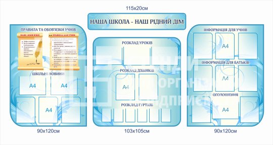 Комплект стендів 