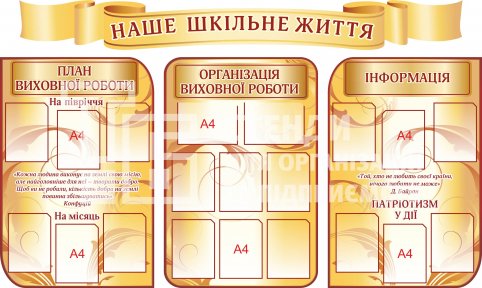 Комплект стендів 