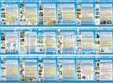 Комплект стендів з історії України
