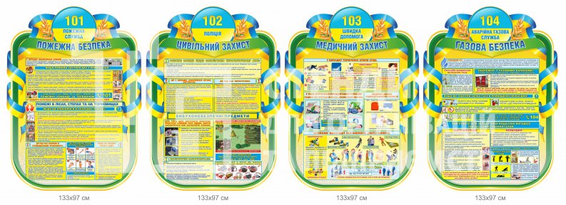 Комплект стендів 
