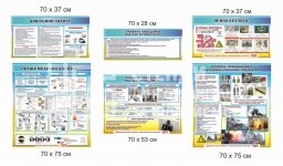 Стенди пластикові з безпеки життя
