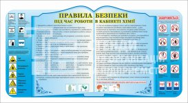 Правила безпеки під час роботи в кабінеті хімії