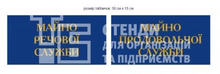 Таблички на двері 