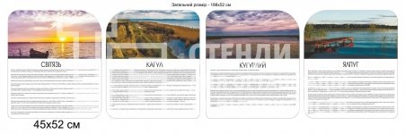 Комплект стендів 