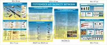 Стенди в кабінет захисту України