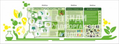 Декоративне оформлення  «Екологія сучасного міста»