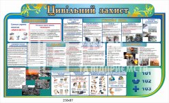 Стенд цивільного захисту