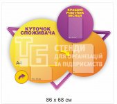 Стенд для підприємств «Куточок споживача»