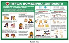 Перша домедична допомога стенд