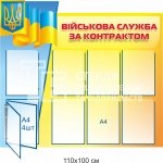 Військова служба за контрактом - інформаційна дошка